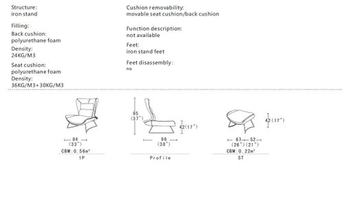 Kožené kreslo Glori