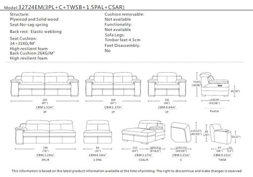 Kožená sedačka Modena