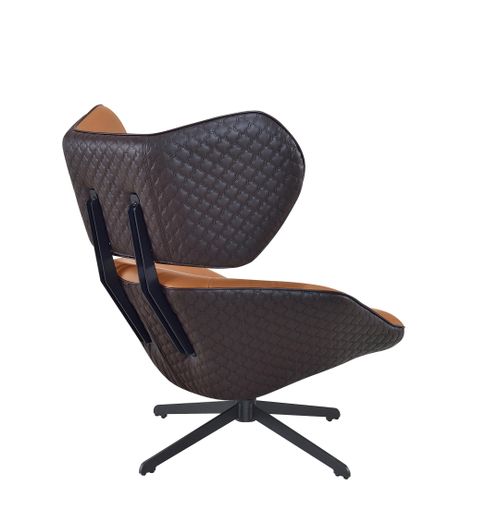 Dizajnové kožené kreslo ICONICO