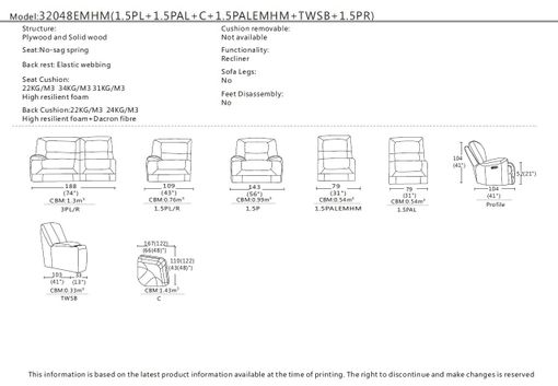 Kožená sedačka Juliet