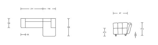 Sedacia súprava MELISSA