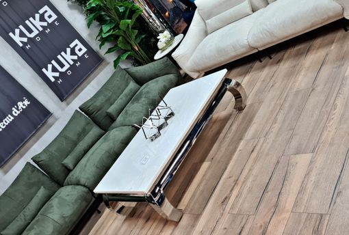 Konferenčný stolík s mramorom CT579