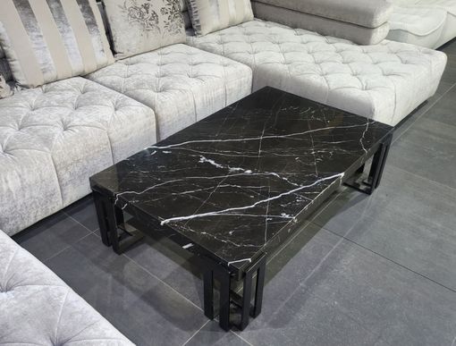 Konferenčný stolík s mramorom CT935