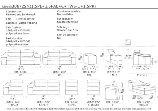 Kožená sedačka Lamia