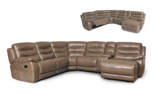 Kožená sedačka Lunna