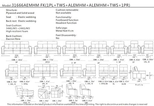 Kožená sedačka Makedonia