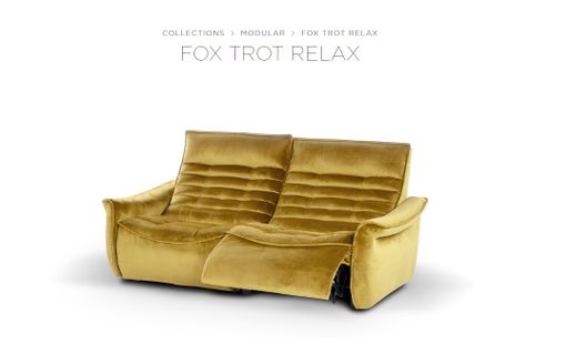 Sedacia súprava CALIA ITALIA FOX TROT RELAX