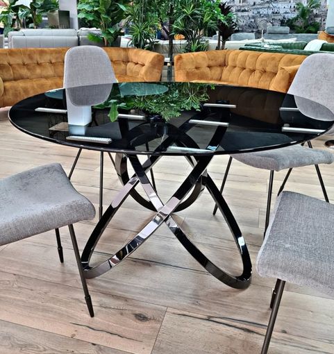 Okrúhly jedálenský stôl SIMON