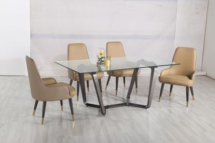 Jed&aacute;lensk&yacute; sklenen&yacute; st&ocirc;l GINA