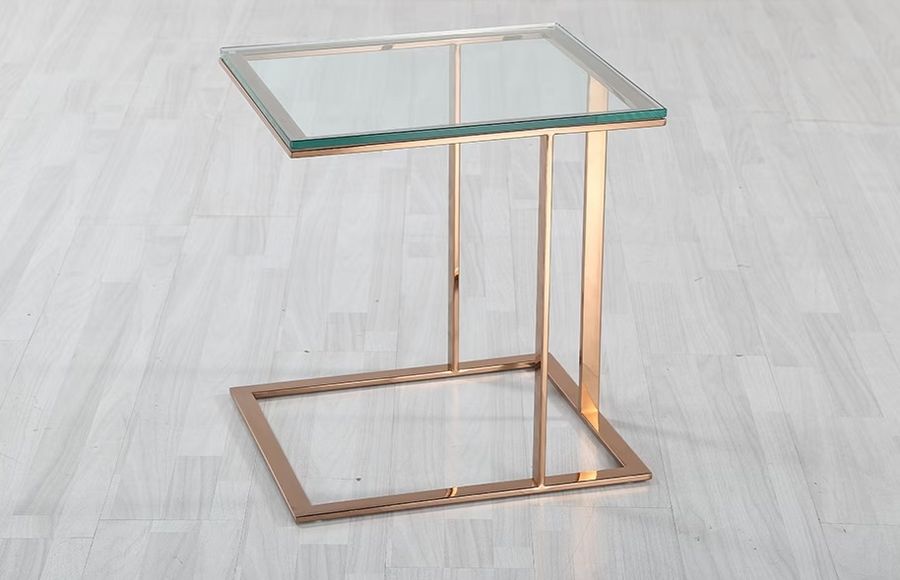 Príručný sklenený stolík CE303