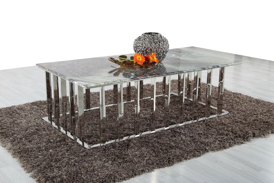 Konferenčný stolík s mramorom CT581