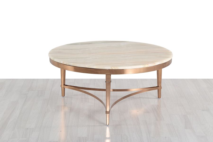 Konferenčný stolík s mramorom CT595