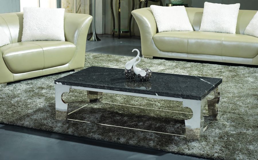 Konferenčný stolík s mramorom CT962