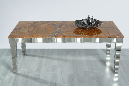 Konferenčn&yacute; stol&iacute;k s mramorom CT975