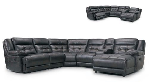 Kožen&aacute; sedačka Lana