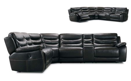 Kožen&aacute; sedačka Lunna