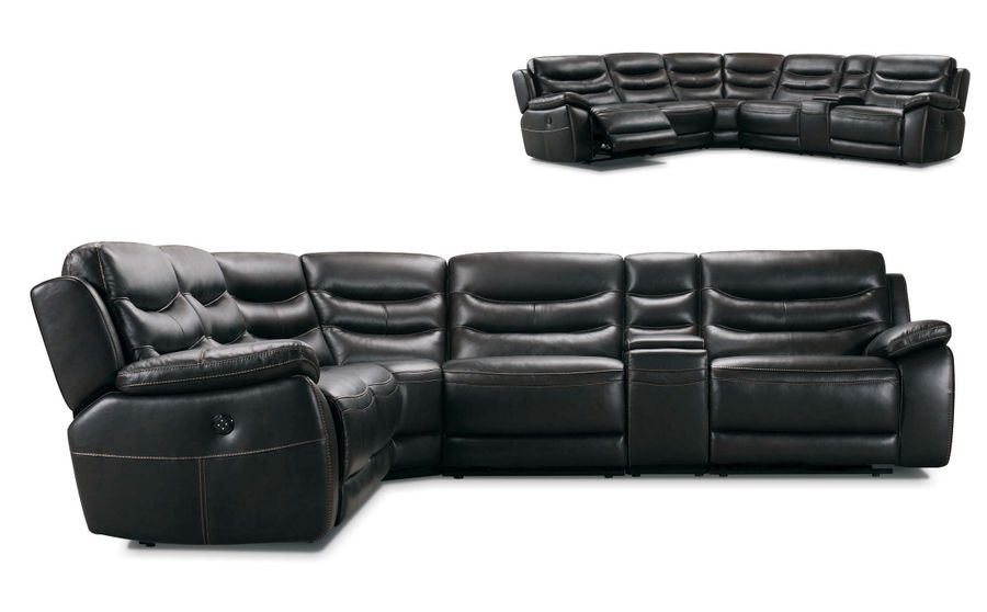 Kožená sedačka Lunna