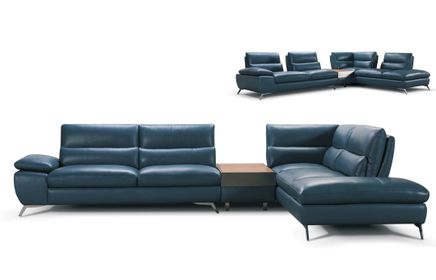 Kožen&aacute; sedačka Neapol