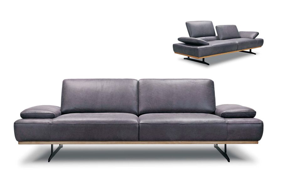 Kožená sedačka Novara