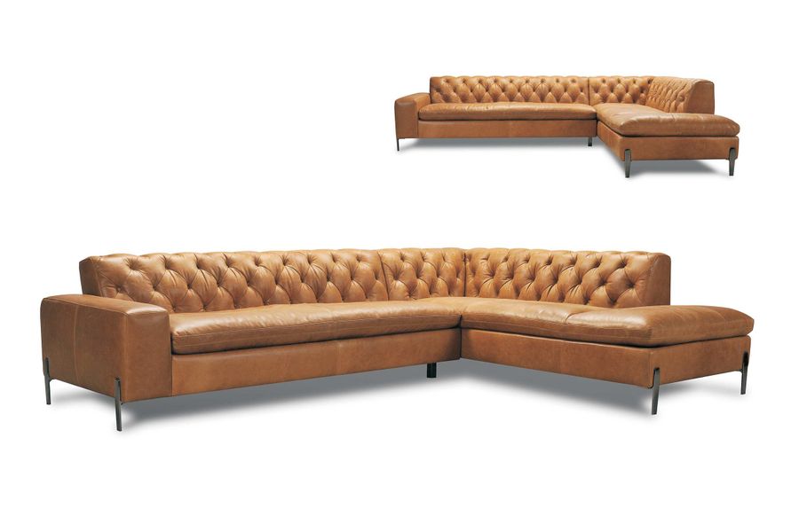 Kožená sedačka Roma