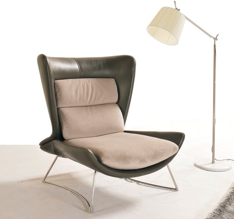 Kožené kreslo Glori