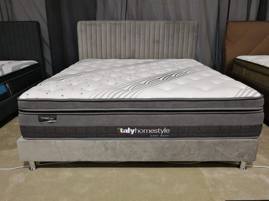 Manželská posteľ LUX LIGHT GREY