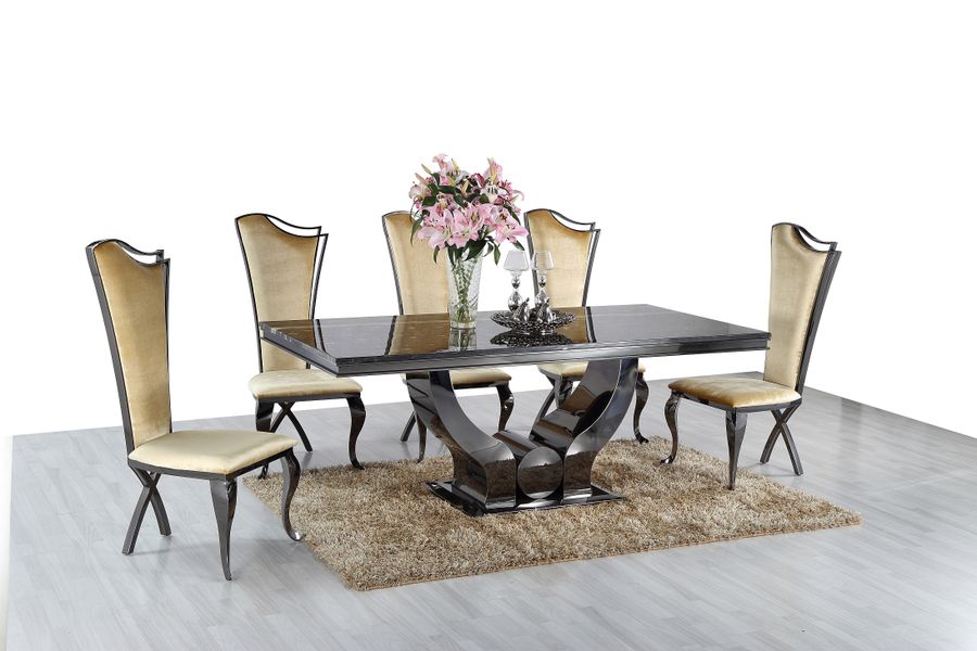 Jedálenský mramorový stôl DIAMOND