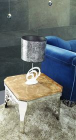 Pr&iacute;ručn&yacute; stol&iacute;k s mramorom CE957