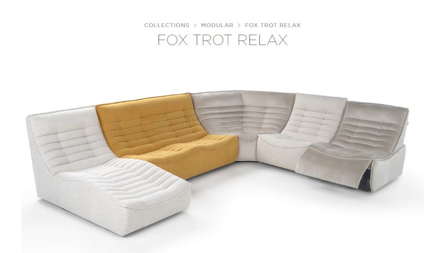 Sedacia súprava CALIA ITALIA FOX TROT RELAX